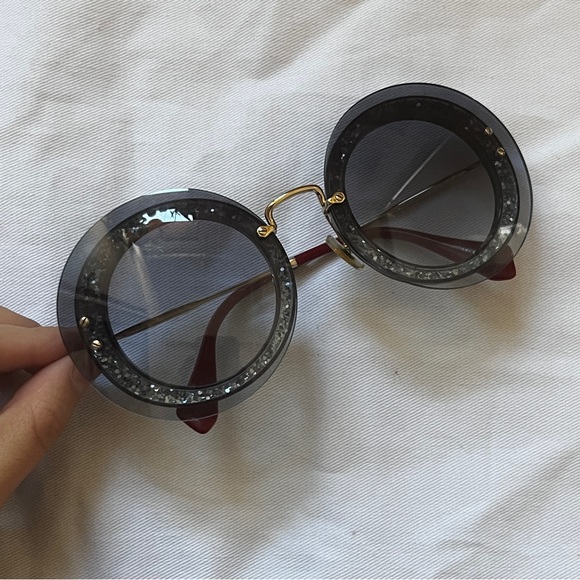 Miu Miu Accessories - MIU MIU SUNGLASSES SPARKLY